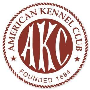  American Kennel Club Dog car bumper sticker window decal 4 