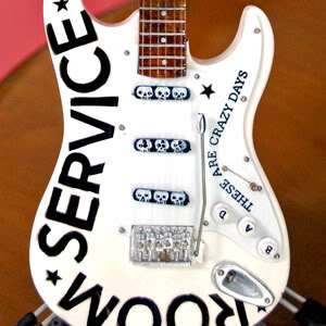 Miniature Guitar Brian Adams Room Service Strat  