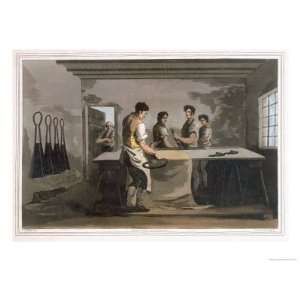  Cloth Dressers, from Costume of Yorkshire Engraved by 