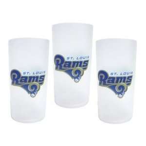  Saint Louis Rams NFL Tumbler Drinkware Set (3 Pack) by 