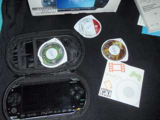 Sony PSP Black Handheld System 0711719850007  