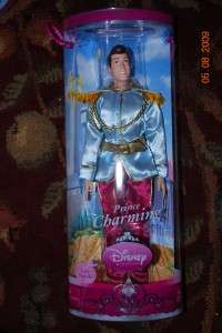  Prince Charming Cinderella Doll Barbie HTF  
