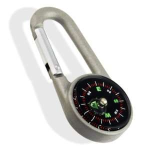    Aluminum Carabiner with Easy Read Compass