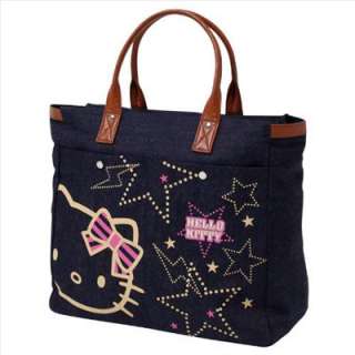 Hello Kitty Tote Bag Denim B&BR Sanrio  