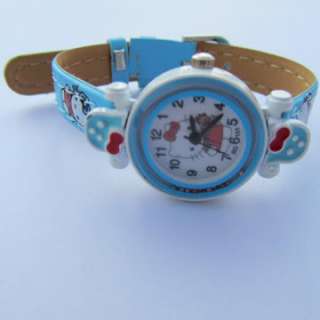 Brand New Watch Children Toys Hello Kitty Wristwatch BABY BLUE  