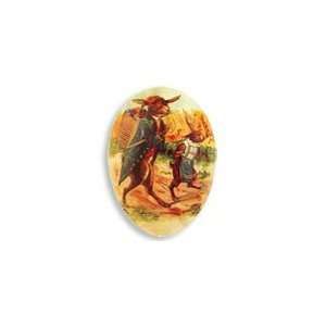   Victorian Bunnies Easter Egg Container ~ Germany