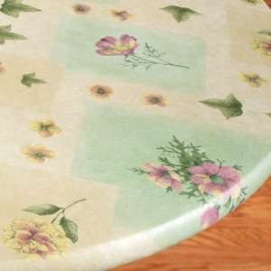  Peony Patch Elasticized Tablecover Oval/Oblong