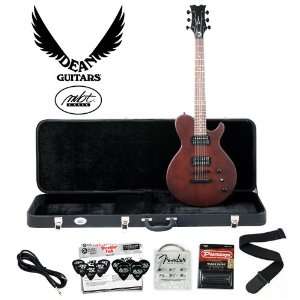 EVO XM Satin Natural (EVOXM SN) Electric Guitar & MBT Guitar Case Kit 