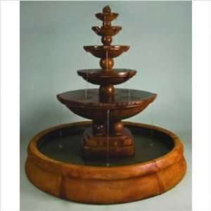   Spheres Fountain In Crested Pool   Stone Finish Patio, Lawn & Garden