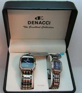 Denacci Watch Set His & Hers New in the Original Box The Excellent 