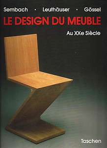 LE DESIGN DU MEUBLE book 1989 art deco History of Style Taschen  