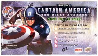   Captain America Trading Cards Hobby Box (2011 Upper Deck)  