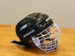 Bauer HH1000XS Ice Hockey Helmet Junior Good Condtion Extra Small 