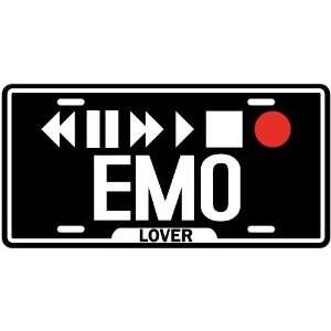  New  Play Emo  License Plate Music