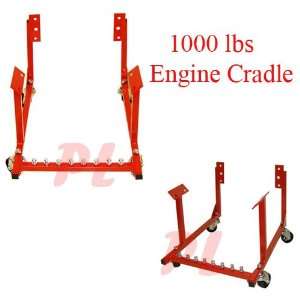  1000 lbs Cap. Engine Cradle Engine Stand Engine Dolly 