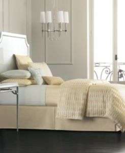 Hotel Collection Full / QUEEN MIRAGE DUVET & SHAMS pale Yellow $480 