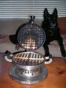 Antique/Vintage Hotpoint Waffle Iron Maker  