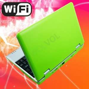   Facebook 3 USB Ports 4gb HD 256mb Ram + Green Pouch Bag Case by WOLVOL