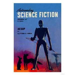  Astounding Science Fiction, December 1947 Giclee Poster 
