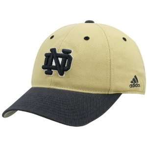   Notre Dame Fighting Irish Gold Slope Flex Fit Hat