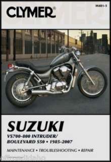 CLYMER SUZUKI VS700 VS750 VS800 INTRUDER SERVICE MANUAL  