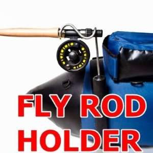  FLY ROD HOLDER   Float Tube, Pontoon Inflatable. Premium 