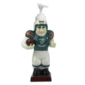   Miami Dolphins Food Condiment or Soap Dispenser Figure