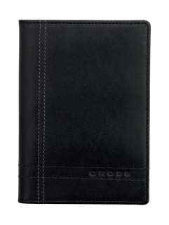 Cross Legacy Full Grain Black Italian Leather Passport Cover  