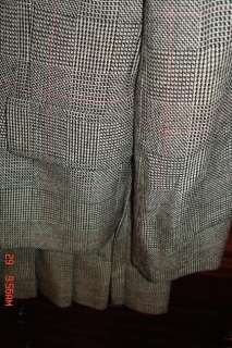 SAVILLE NWOT 2 Pc Black Checked Pleated Skirt Suit 10  