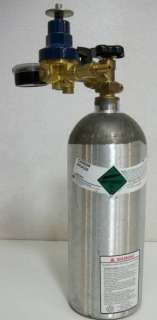 Cylinder 5 lb. Co2 Aluminum High Pressure Tank with Regulator & Gauge 