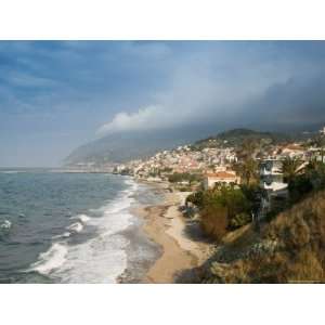 South Lesvos Resort Town, Plomari, Lesvos, Mithymna, Aegean Islands 
