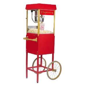  Fun Pop 4 oz Popcorn Machine & Cart Combo Kitchen 