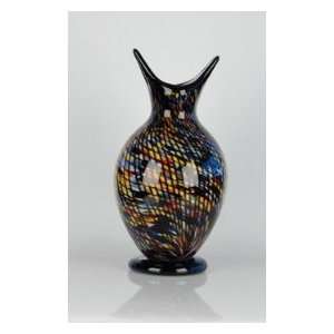    Heavy and Beautiful Blown Art Glass Vase X409 