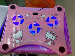 HELLO KITTY COOLER PAD COOLING 3 Fans FOR DELL Laptop  