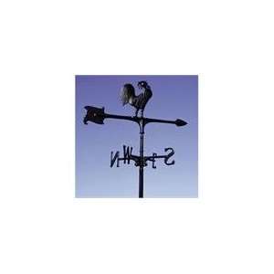  Whitehall Rooster Accent Weathervane, Black   30 Inch 