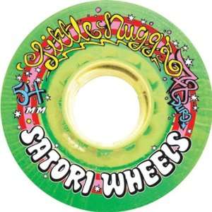  Satori Goo Ball Lil Nuggs 54mm 78a Green Skate Wheels 