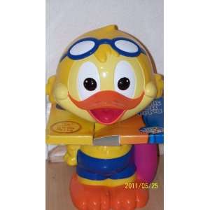  Bobble Head Sprinkler Yellow Orange, and Blue DUCK Toys & Games