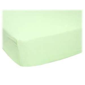 SheetWorld Fitted Pack N Play (Graco) Sheet   Soft Mint Jersey Knit 