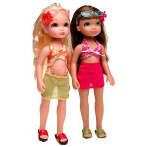   Ever Best Friends Beach Party Brianee and Calista Toys & Games