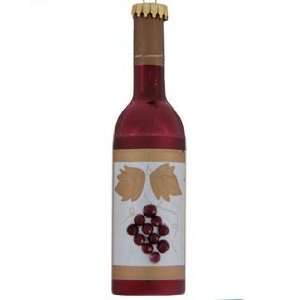  Merlot Wine Bottle Christmas Ornament