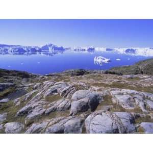 The Icefjord at Sermermiut, Ilulissat, Formerly Jacobshavn, Greenland 