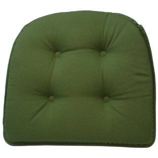   & Kitchen Slipcovers Chair Pads Green