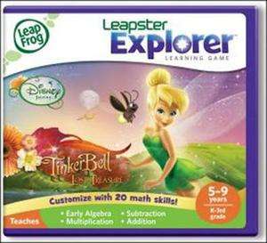 Leapfrog LeapPad / Leapster Explorer Tinker Bell Lost Treasure Game+2 