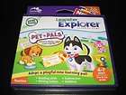 Leapster Explorer Pet Pals learning Game  