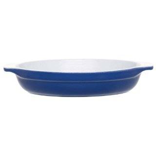 Emile Henry 10 1/2 Inch Oval Au Gratin Azure Blue