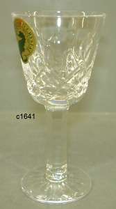 Waterford LISMORE LIQUOR GLASSES SET OF 2   nib  