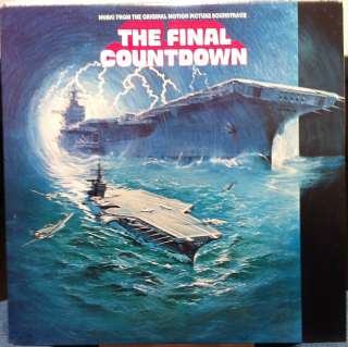 SOUNDTRACK the final countdown LP Mint  NBLP 7232 Vinyl 1980 Record 