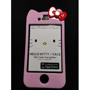   Pink Hello Kitty Hard Case for iPhone 4/4s Cell Phones & Accessories