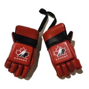   Sports Team Canada Mini Hockey Gloves. MHGTC