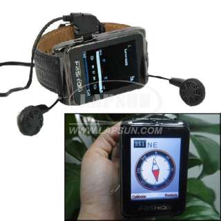 Unlocked Touch Screen Watch Mobile Phone FM MP4 S9110 B  